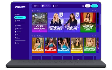 SpaceHills casino België